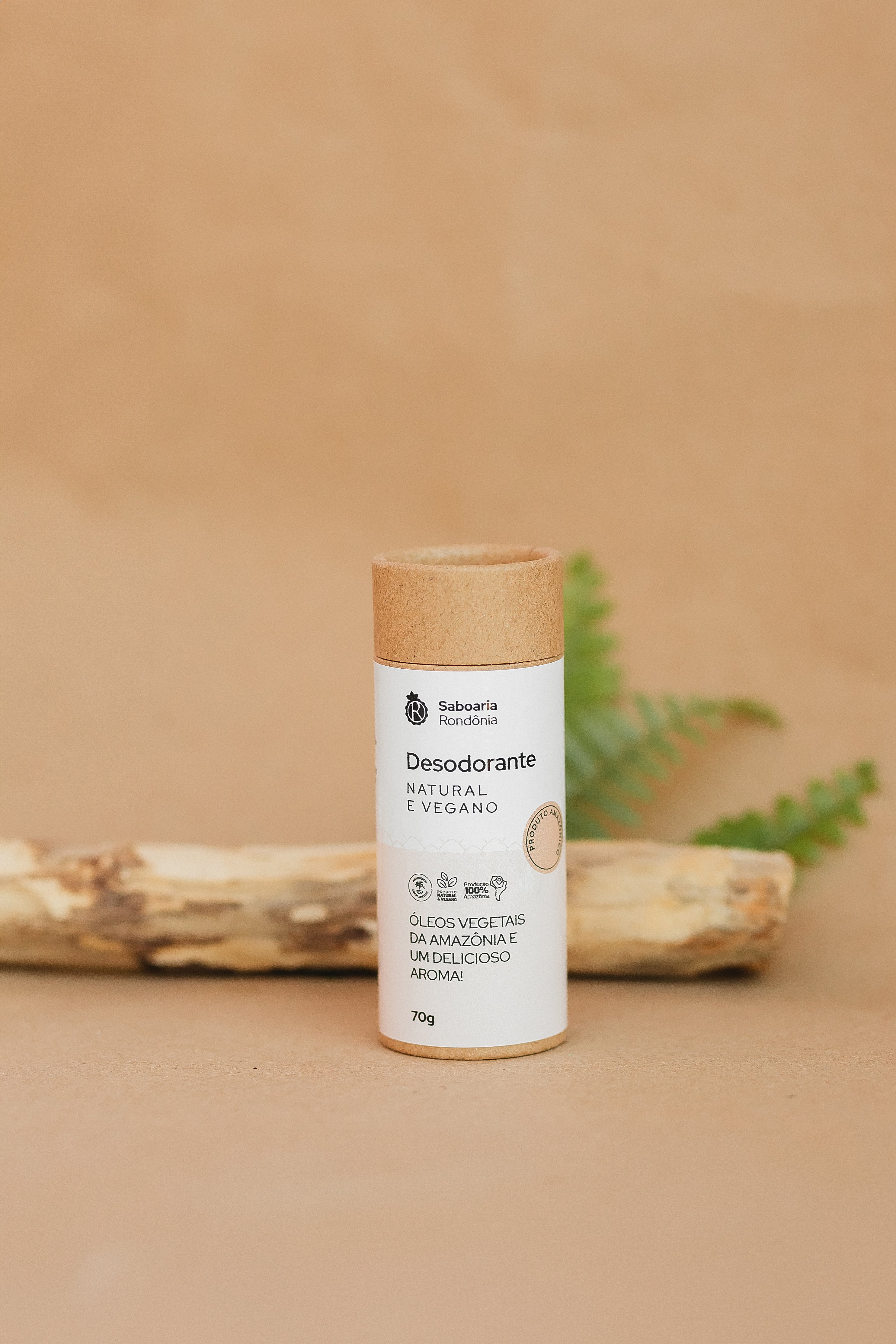 Desodorante Natural Amazônico – Buriti, Babaçu & Copaíba – Natural e Vegano